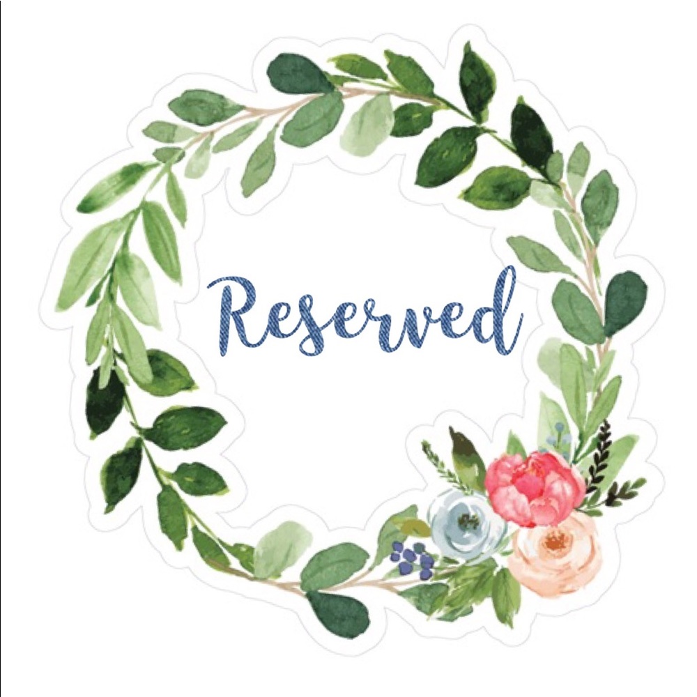 Reserved for SHIRLEY